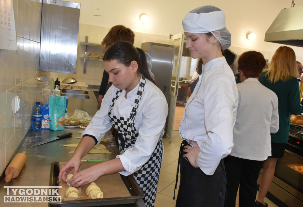 Warsztaty kulinarne w ZSGiH w Sandomierzu