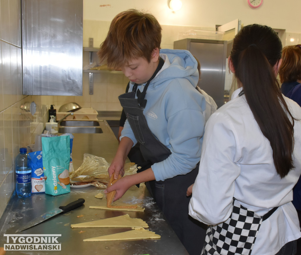 Warsztaty kulinarne w ZSGiH w Sandomierzu