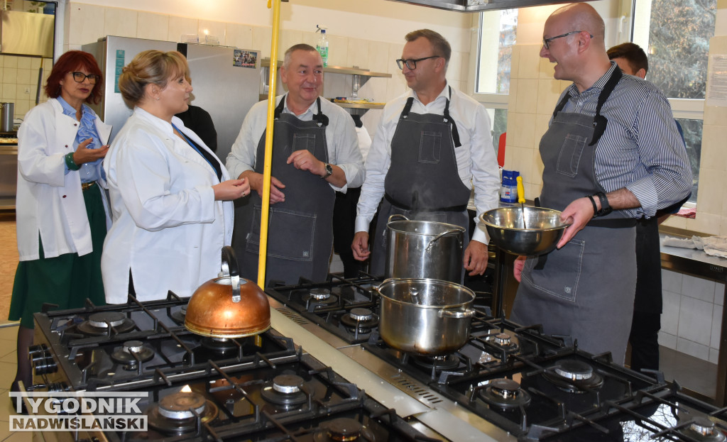 Warsztaty kulinarne w ZSGiH w Sandomierzu