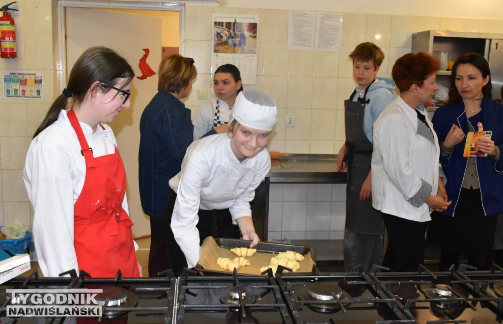 Warsztaty kulinarne w ZSGiH w Sandomierzu