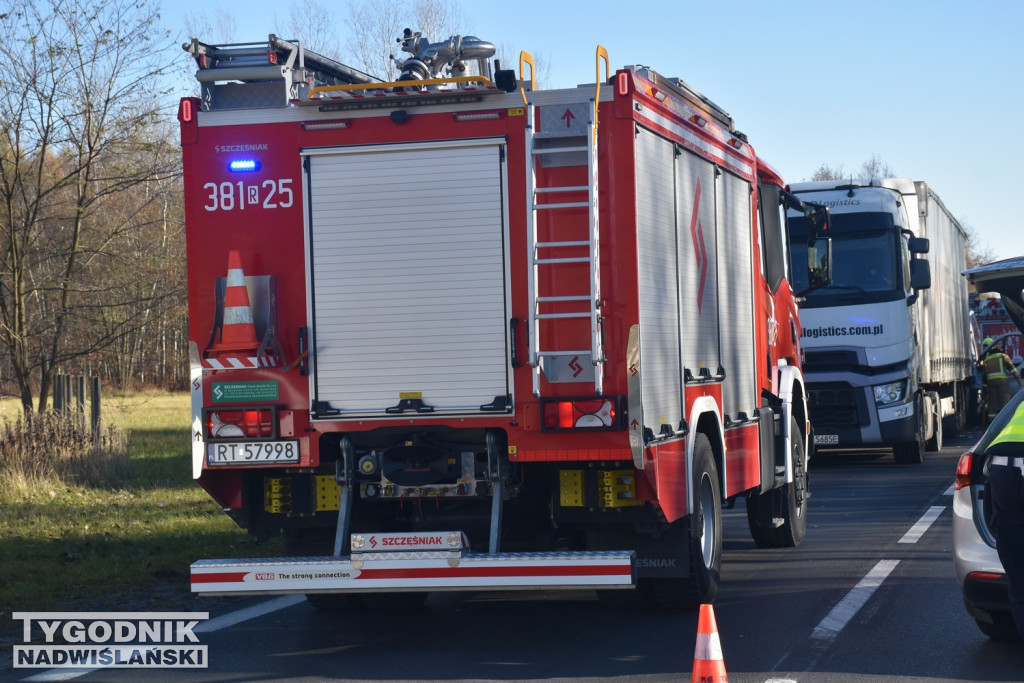 Wypadek w Stalach (07.11.25 r.)