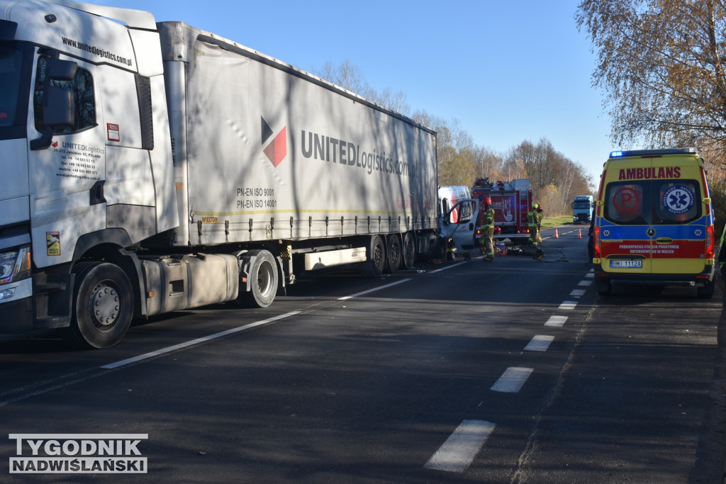 Wypadek w Stalach (07.11.25 r.)