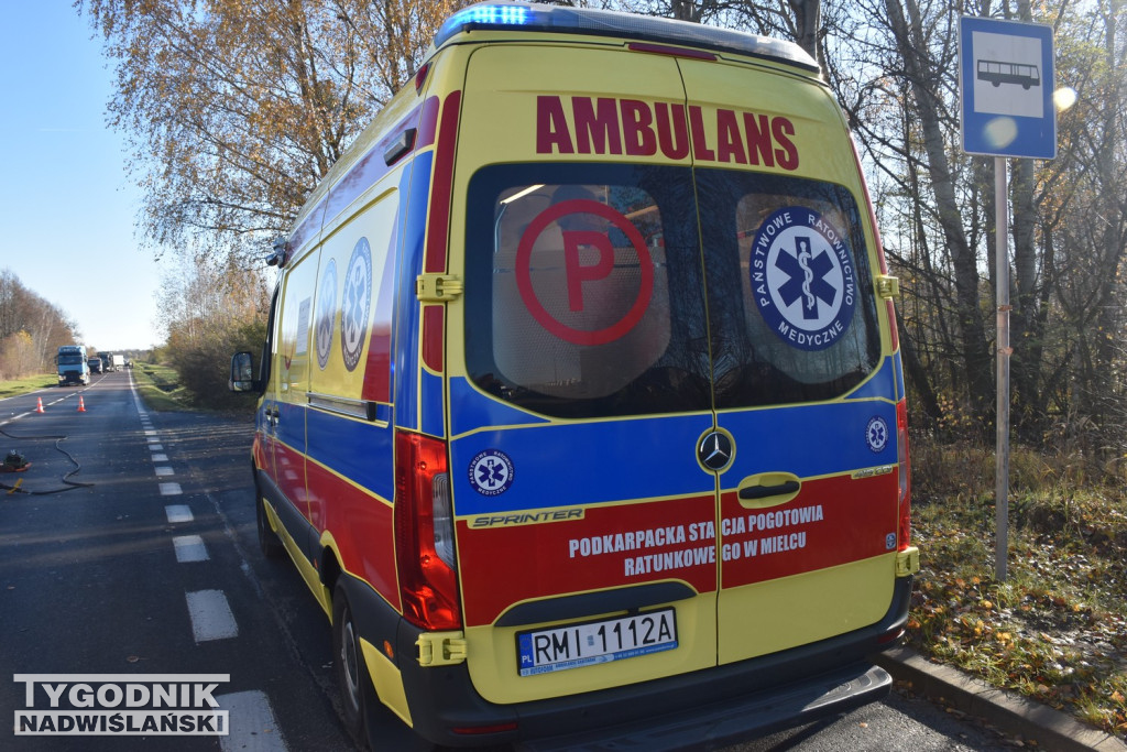 Wypadek w Stalach (07.11.25 r.)