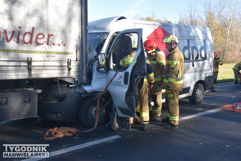 Wypadek w Stalach (07.11.25 r.)