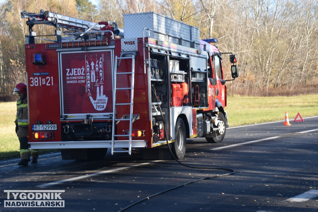 Wypadek w Stalach (07.11.25 r.)