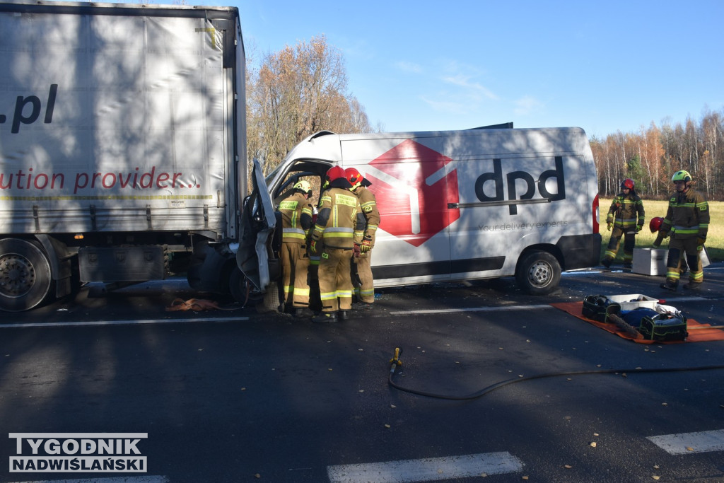 Wypadek w Stalach (07.11.25 r.)