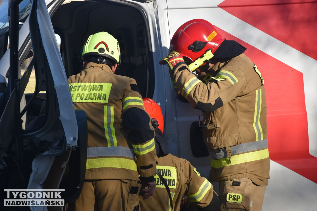 Wypadek w Stalach (07.11.25 r.)