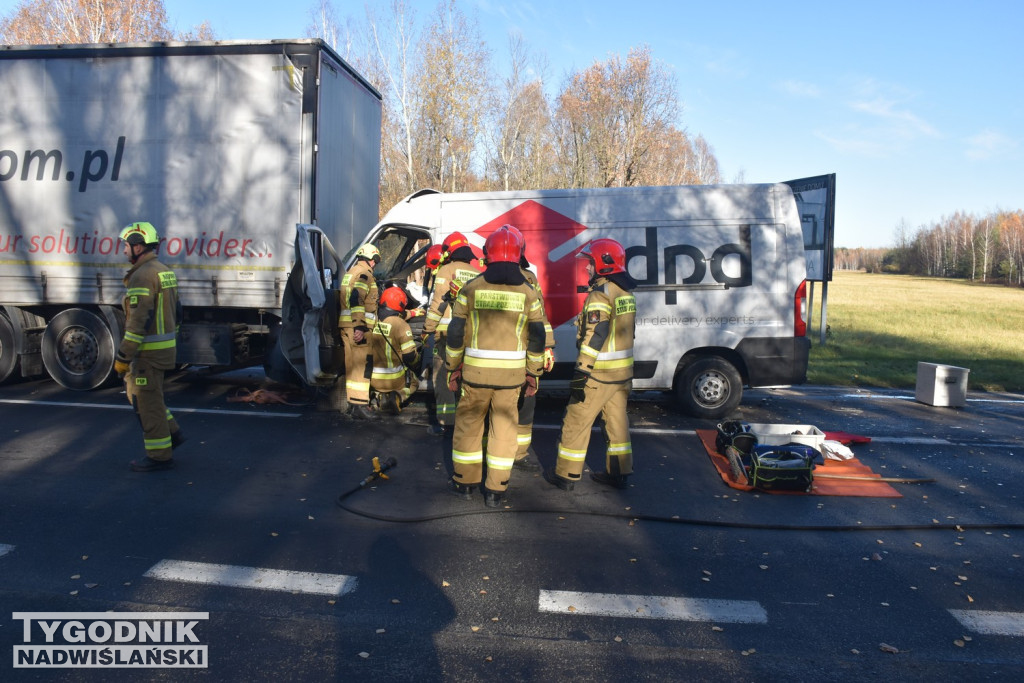Wypadek w Stalach (07.11.25 r.)