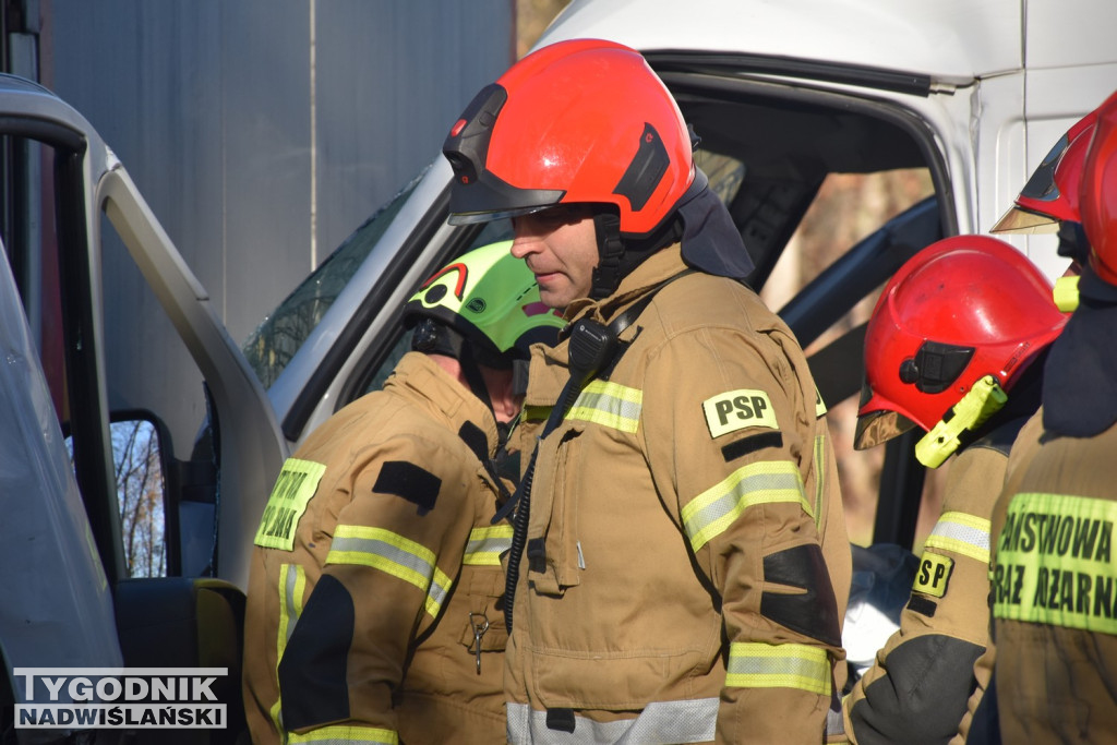 Wypadek w Stalach (07.11.25 r.)