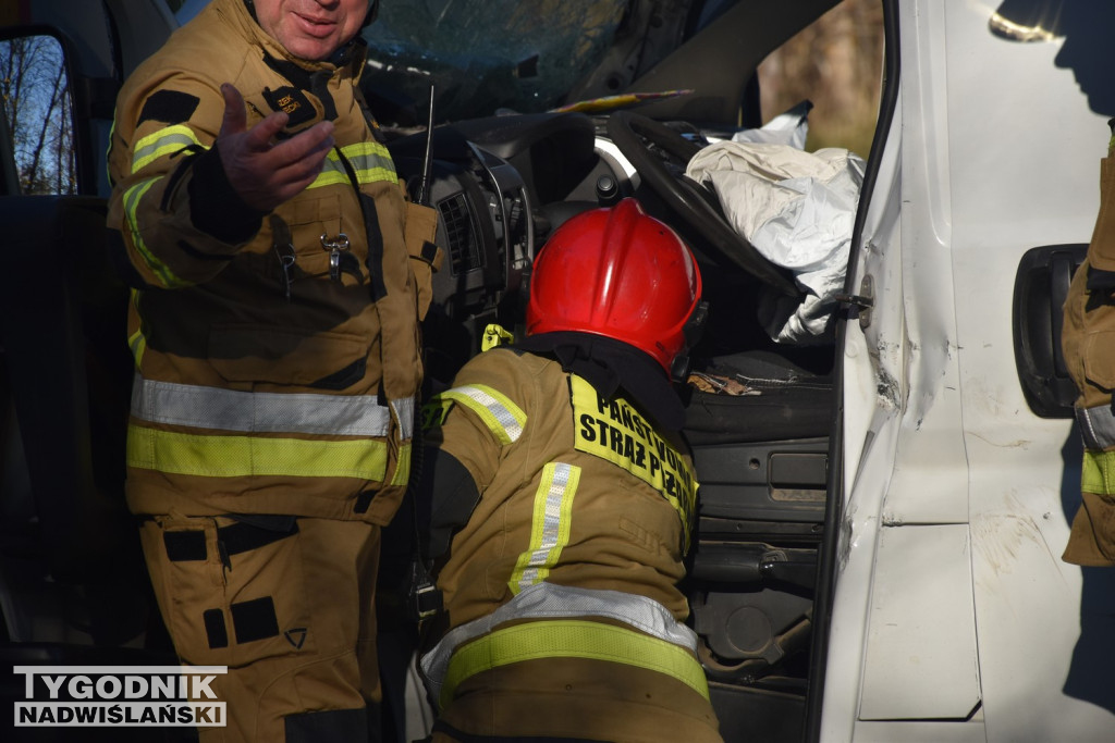 Wypadek w Stalach (07.11.25 r.)