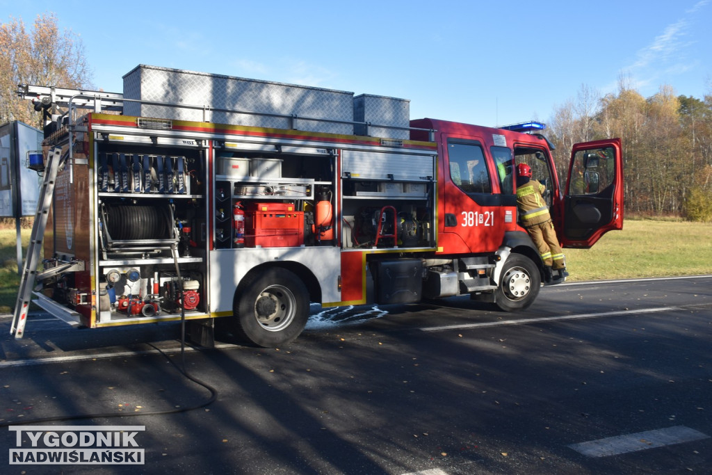 Wypadek w Stalach (07.11.25 r.)
