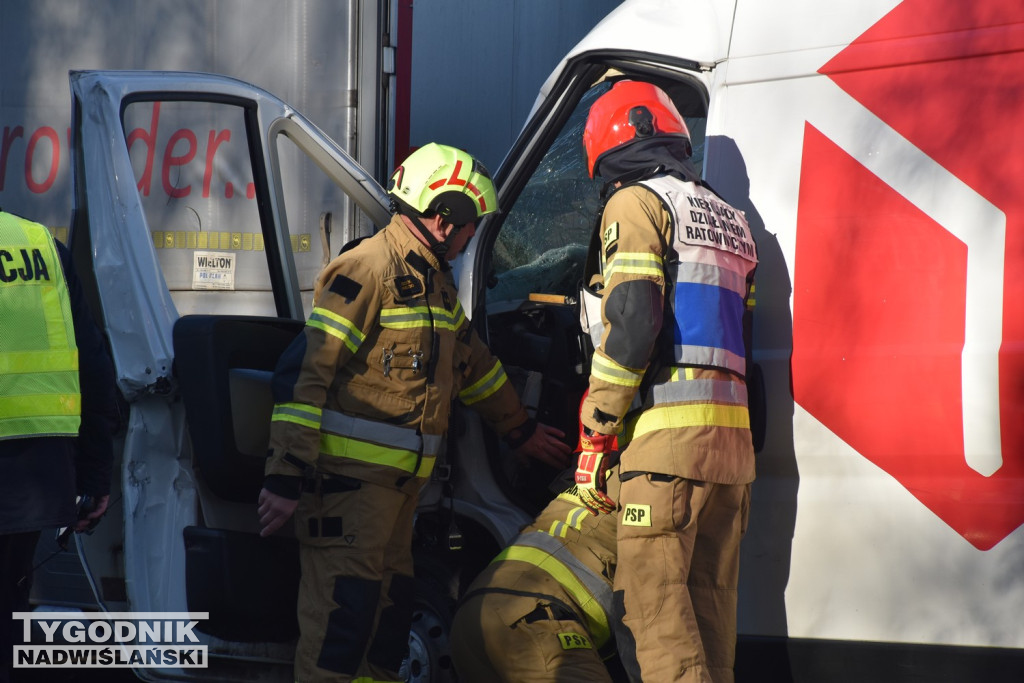 Wypadek w Stalach (07.11.25 r.)