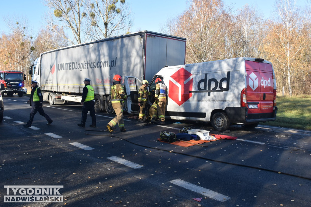 Wypadek w Stalach (07.11.25 r.)