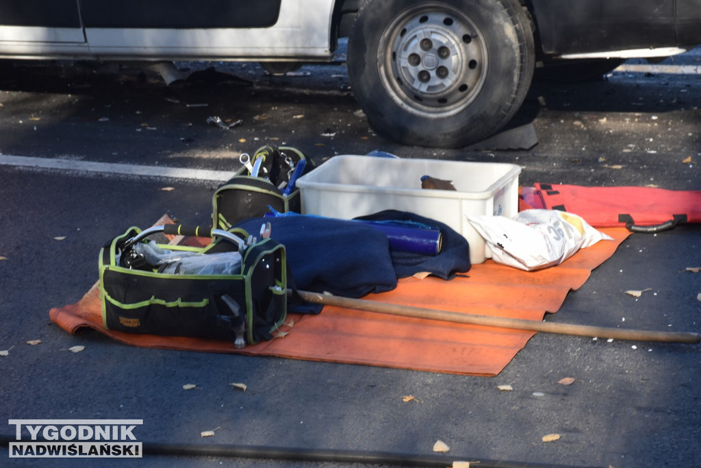 Wypadek w Stalach (07.11.25 r.)