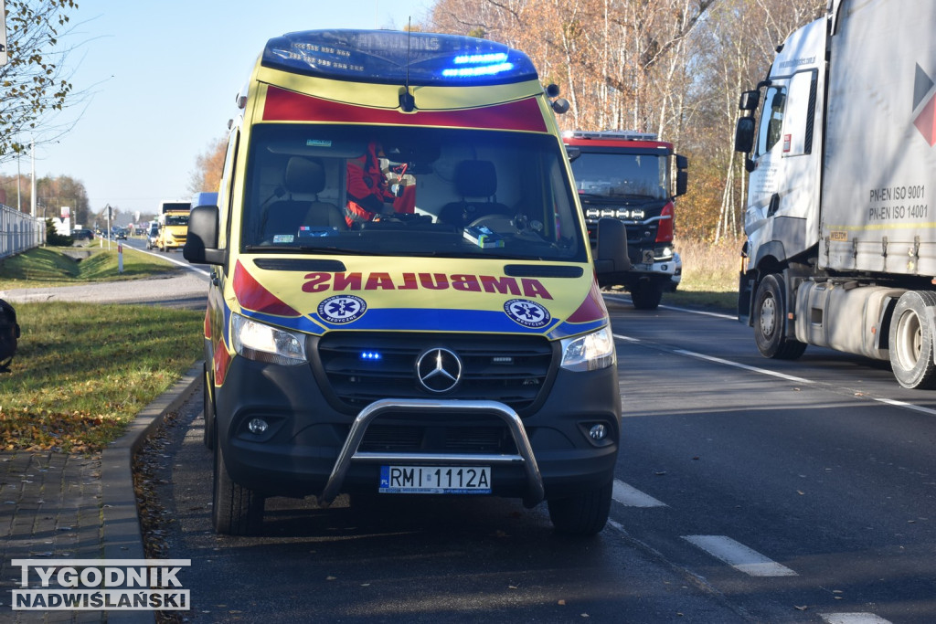 Wypadek w Stalach (07.11.25 r.)