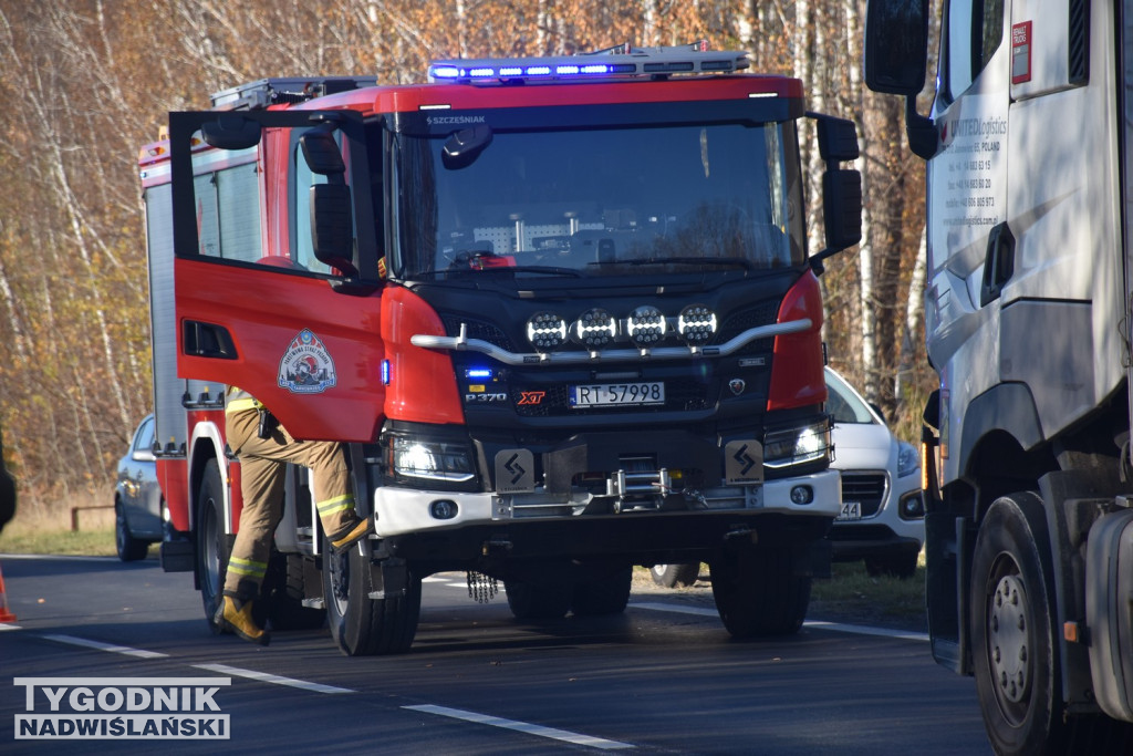 Wypadek w Stalach (07.11.25 r.)