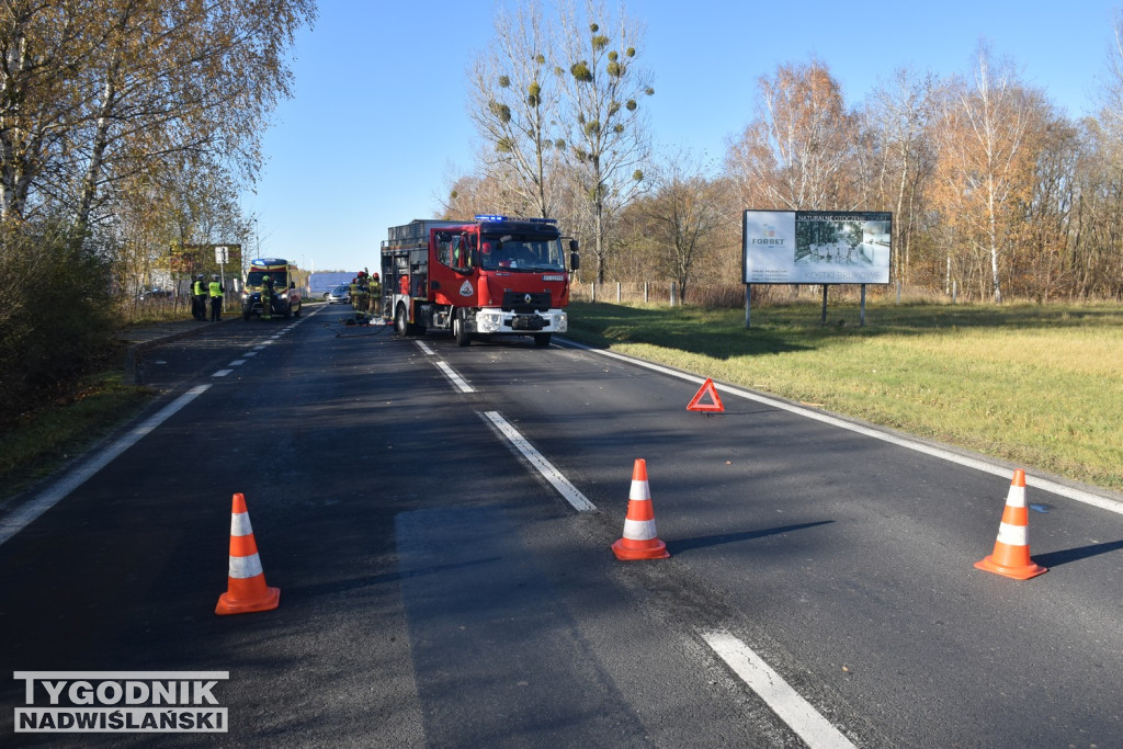 Wypadek w Stalach (07.11.25 r.)