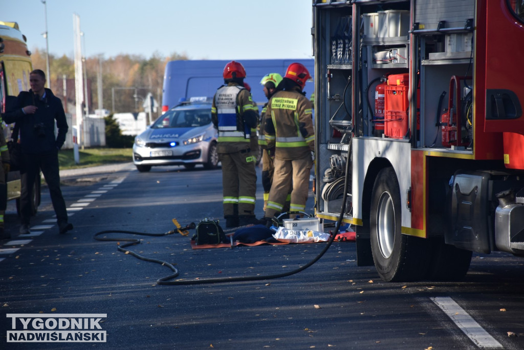 Wypadek w Stalach (07.11.25 r.)