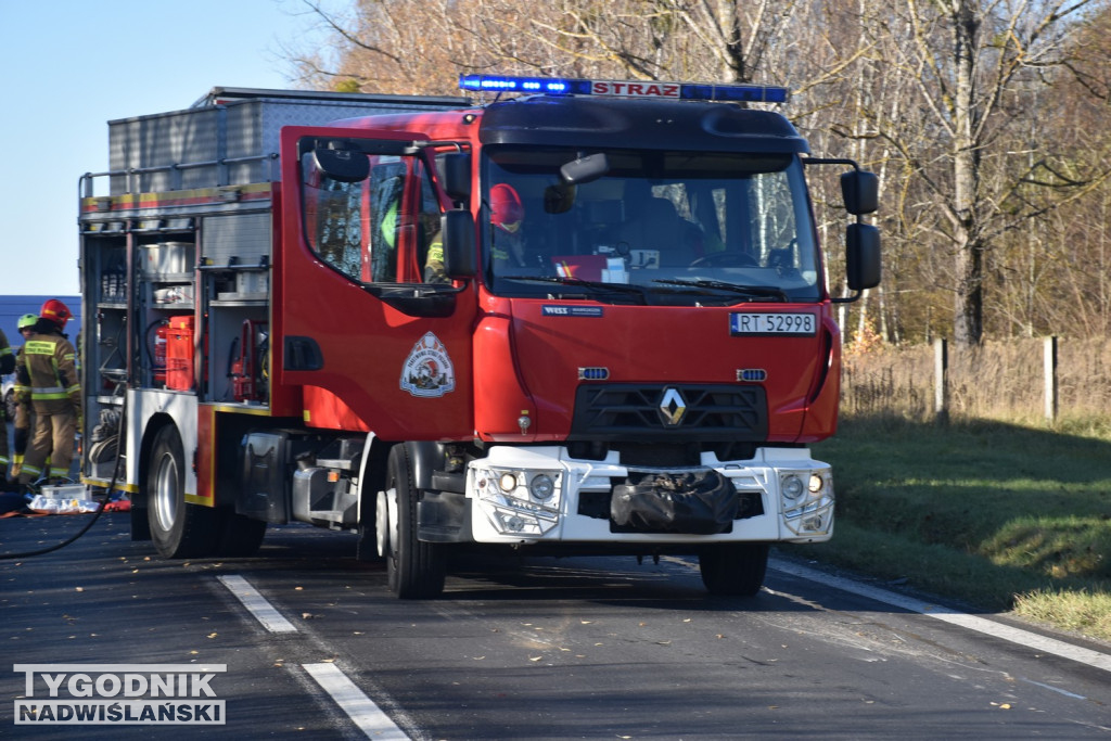 Wypadek w Stalach (07.11.25 r.)