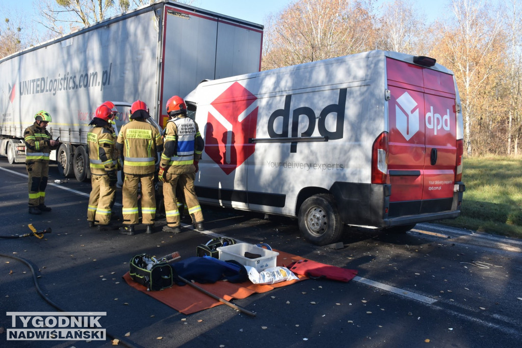 Wypadek w Stalach (07.11.25 r.)