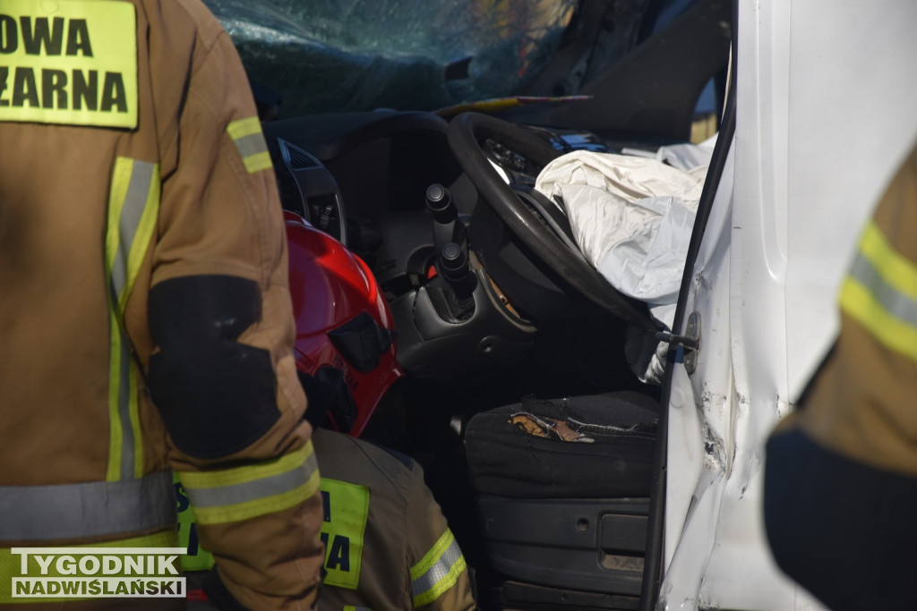 Wypadek w Stalach (07.11.25 r.)