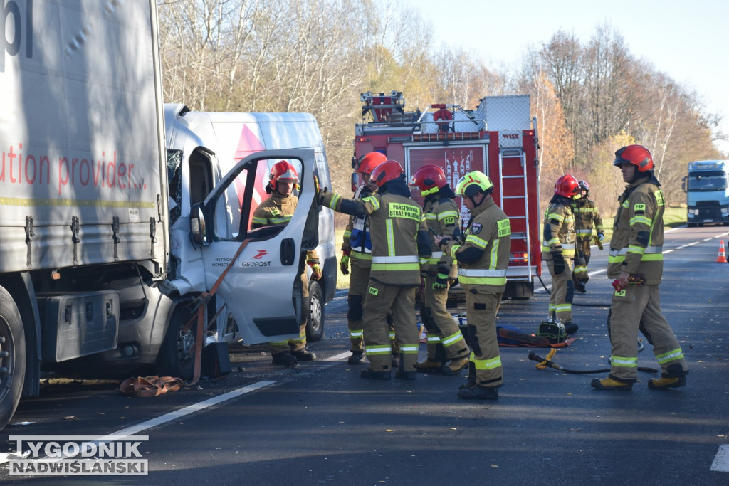 Wypadek w Stalach (07.11.25 r.)