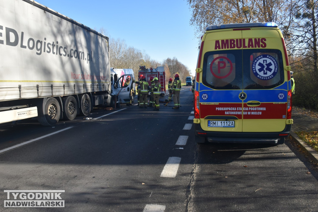 Wypadek w Stalach (07.11.25 r.)