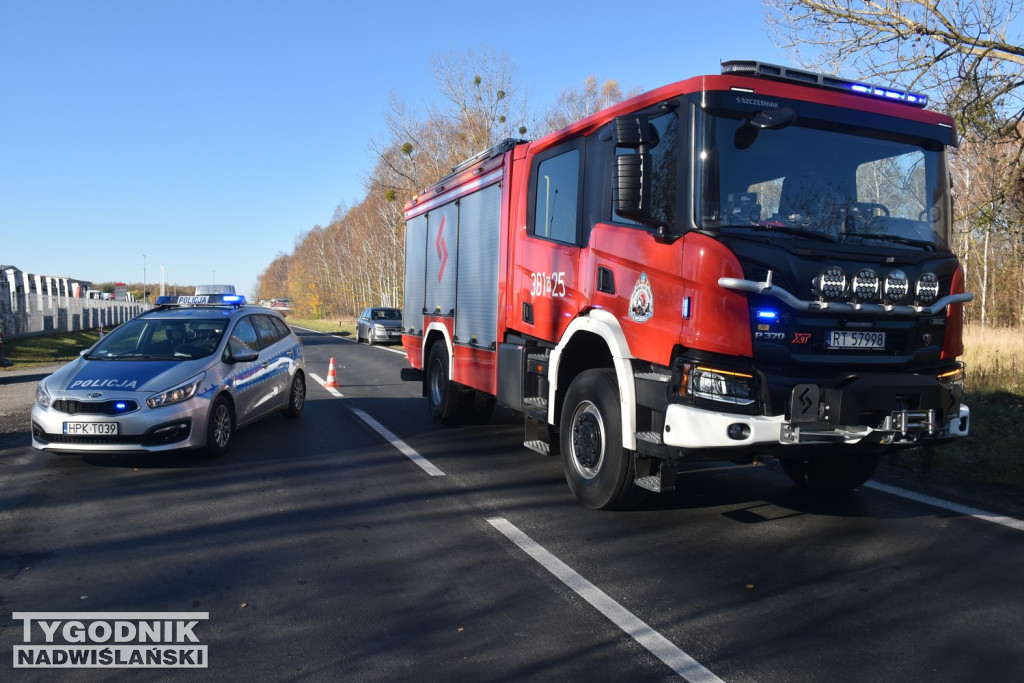 Wypadek w Stalach (07.11.25 r.)