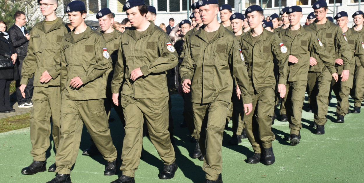 Ślubowanie klasy OPW w Górniku