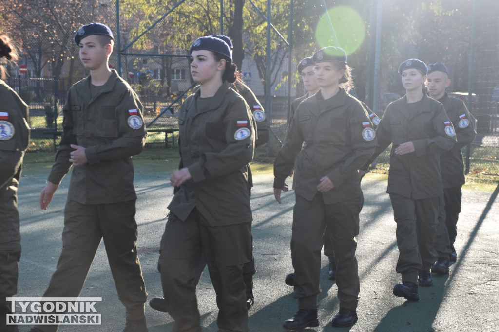 Ślubowanie klasy OPW w Górniku