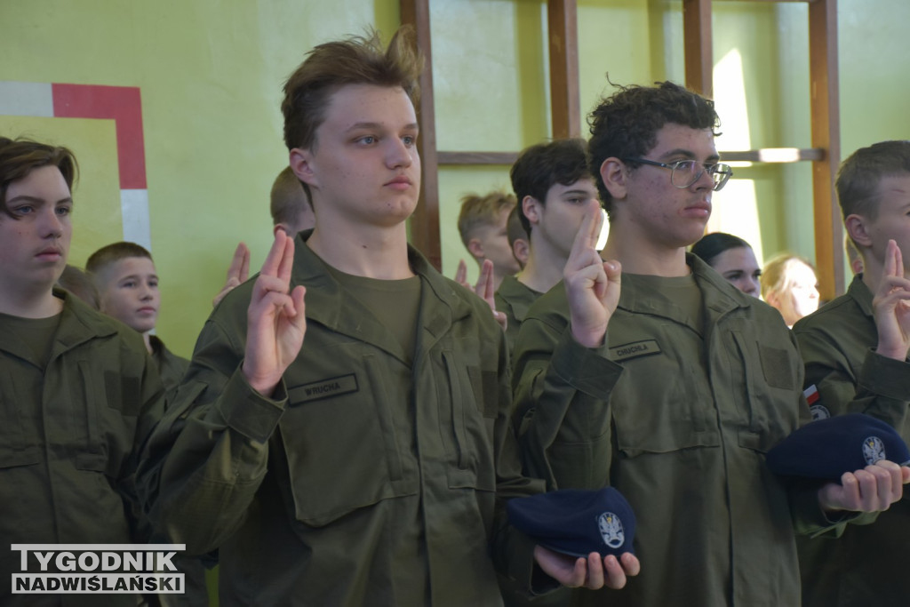 Ślubowanie klasy OPW w Górniku