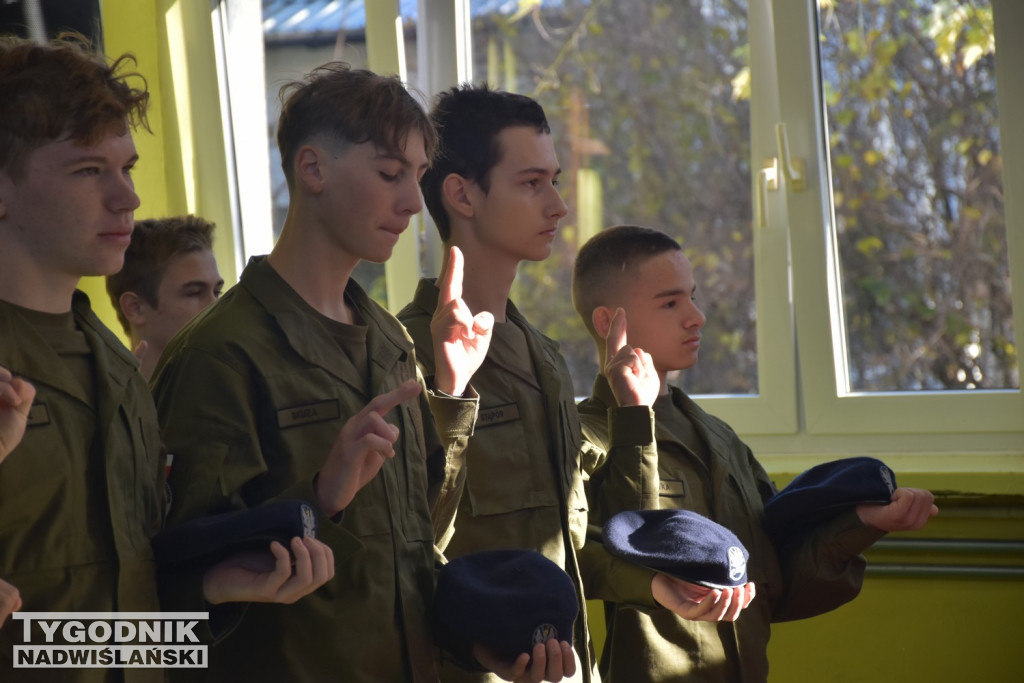 Ślubowanie klasy OPW w Górniku