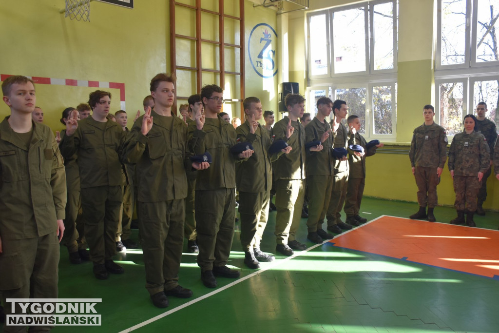 Ślubowanie klasy OPW w Górniku