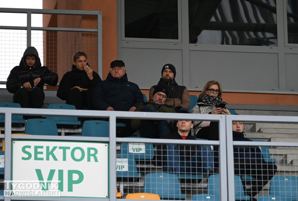 Kibice na meczu Siarka Tarnobrzeg - Sparta