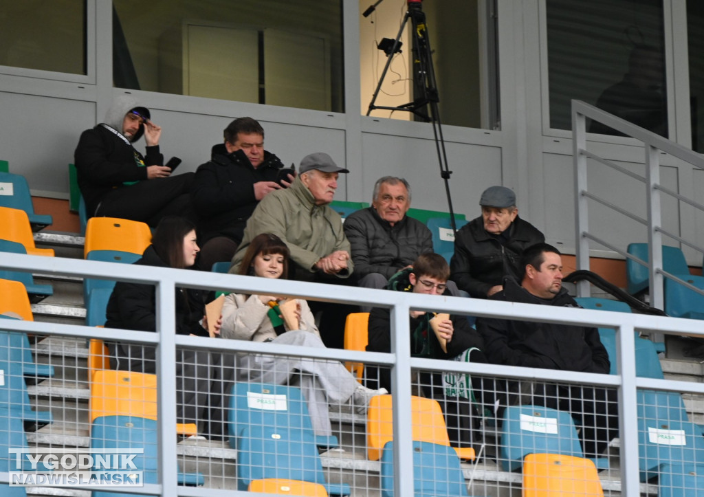 Kibice na meczu Siarka Tarnobrzeg - Sparta