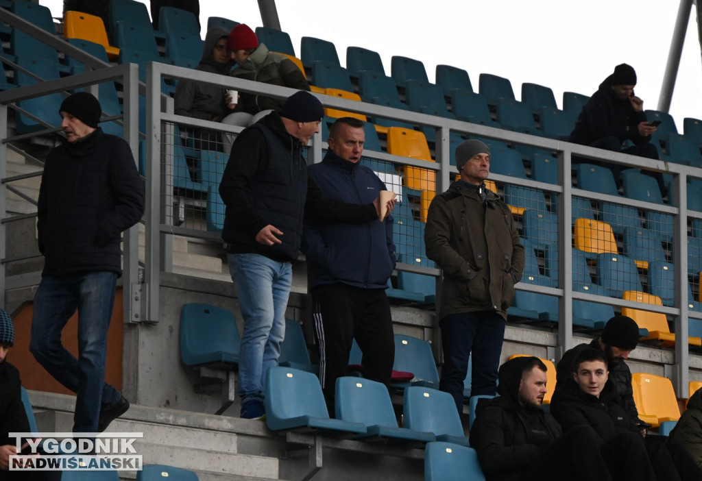 Kibice na meczu Siarka Tarnobrzeg - Sparta