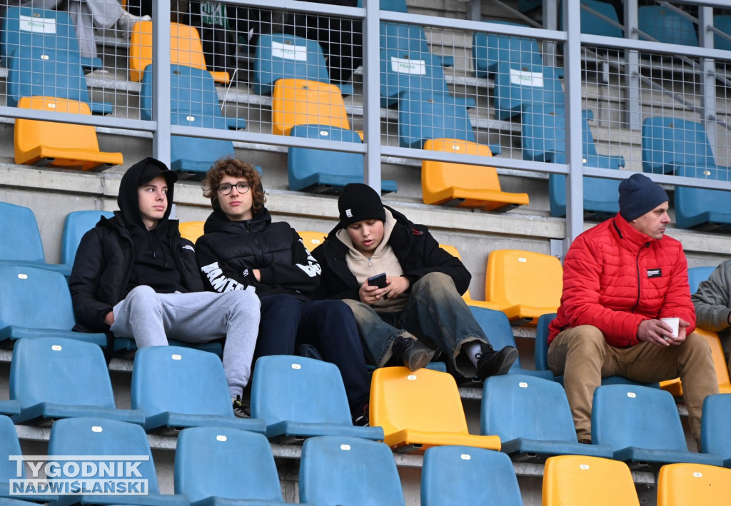 Kibice na meczu Siarka Tarnobrzeg - Sparta