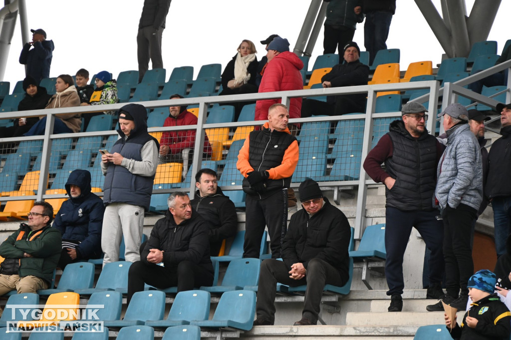 Kibice na meczu Siarka Tarnobrzeg - Sparta