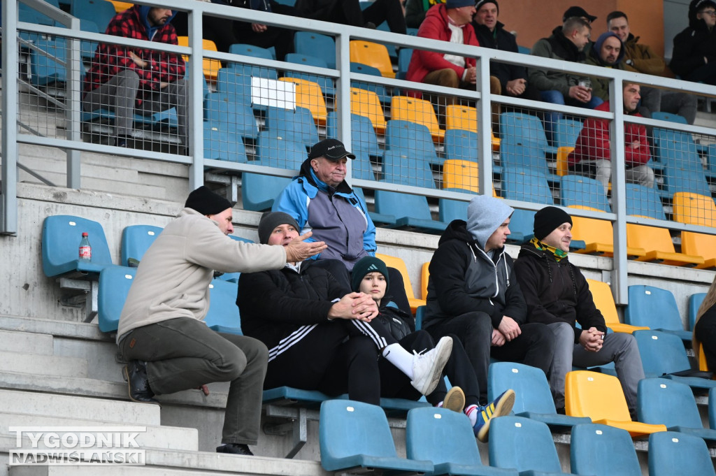 Kibice na meczu Siarka Tarnobrzeg - Sparta
