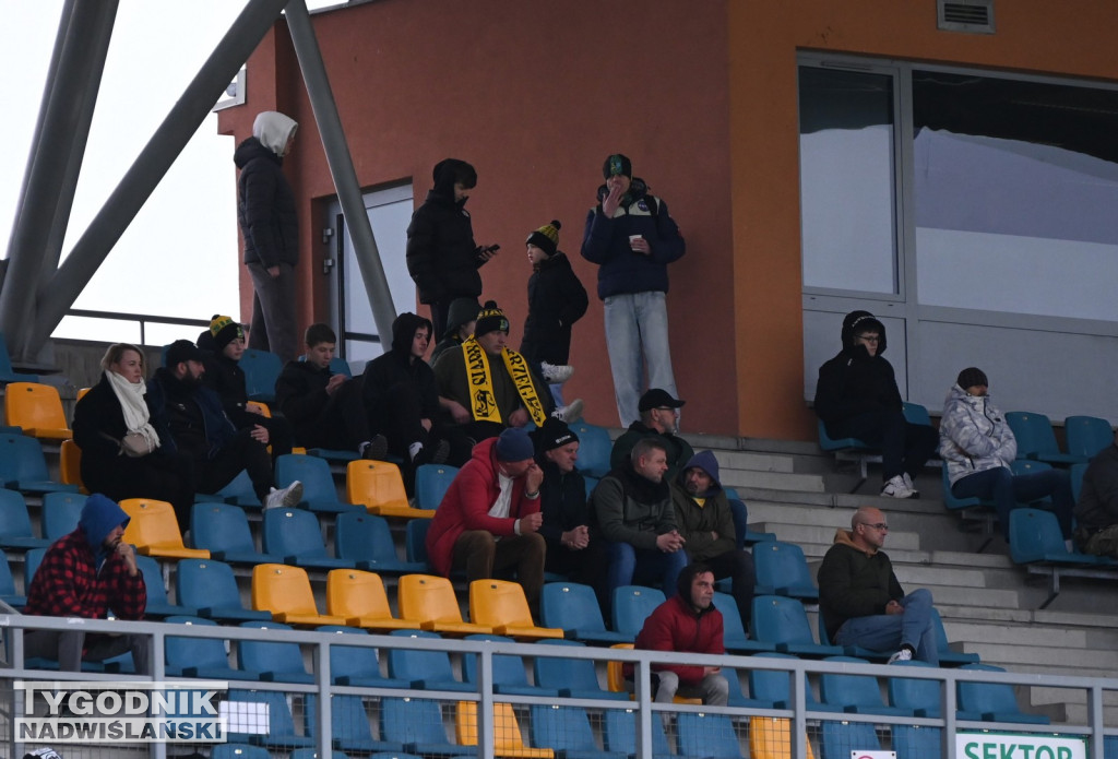 Kibice na meczu Siarka Tarnobrzeg - Sparta