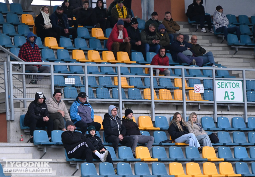 Kibice na meczu Siarka Tarnobrzeg - Sparta