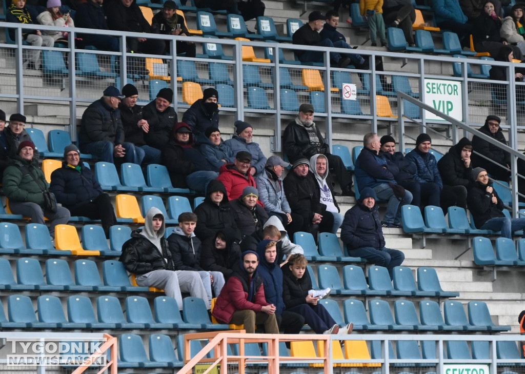 Kibice na meczu Siarka Tarnobrzeg - Sparta