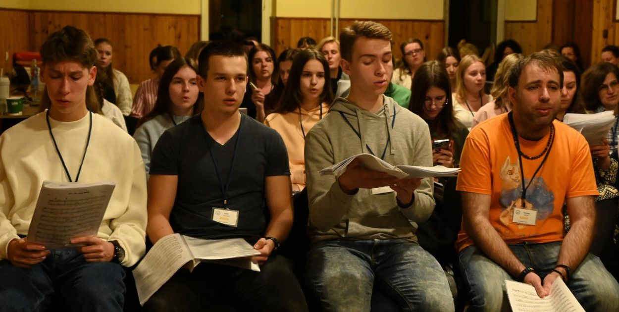 Próba przed Wieczorem Uwielbienia w Tarnobrzegu