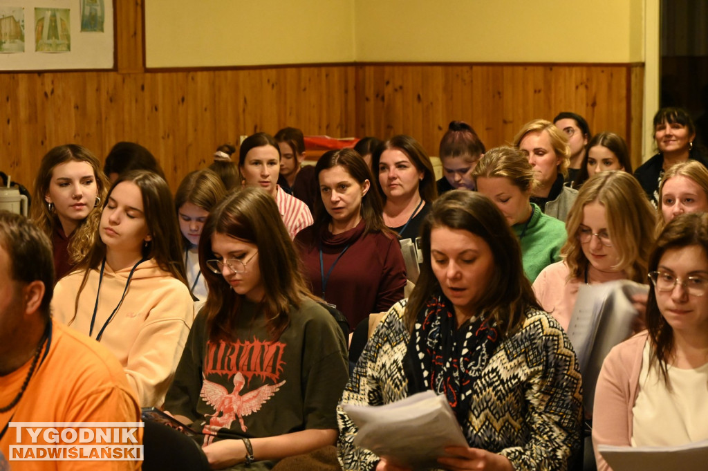 Próba przed Wieczorem Uwielbienia w Tarnobrzegu