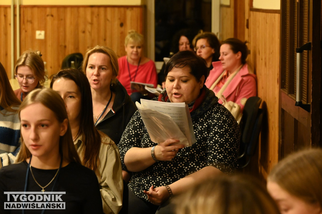 Próba przed Wieczorem Uwielbienia w Tarnobrzegu