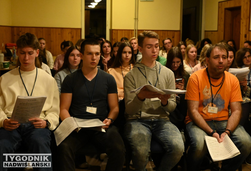 Próba przed Wieczorem Uwielbienia w Tarnobrzegu