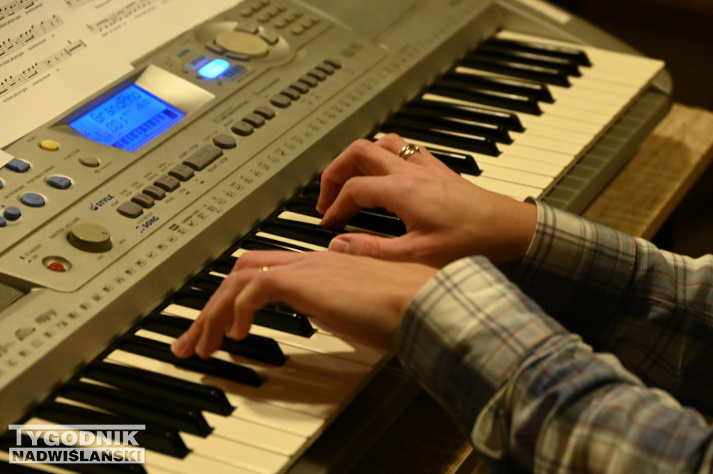 Próba przed Wieczorem Uwielbienia w Tarnobrzegu