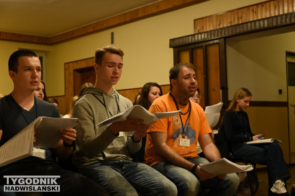 Próba przed Wieczorem Uwielbienia w Tarnobrzegu