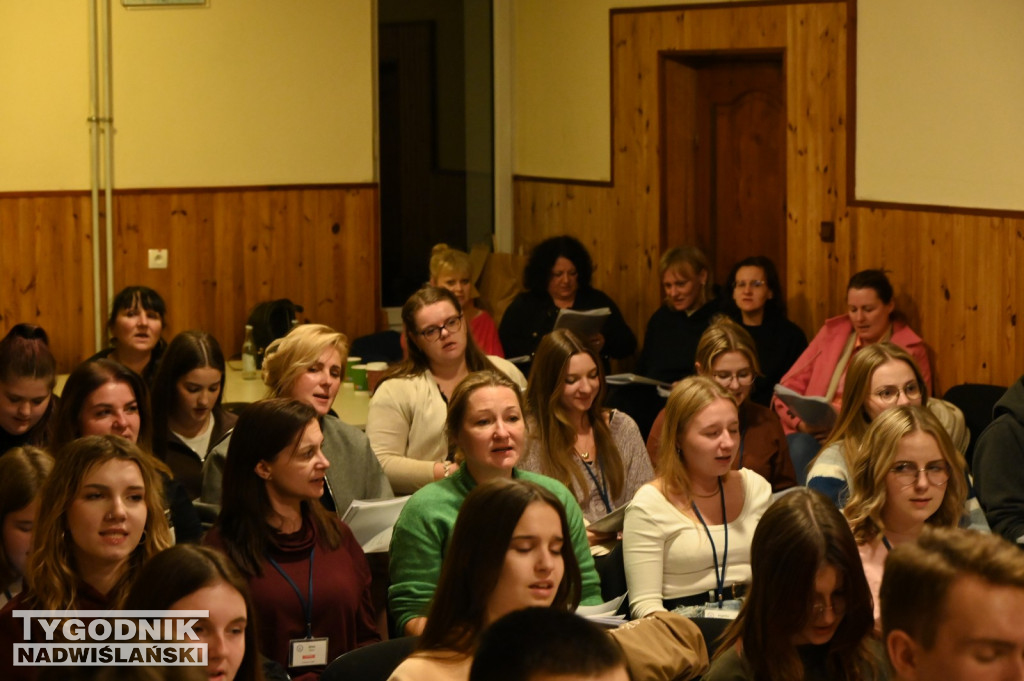 Próba przed Wieczorem Uwielbienia w Tarnobrzegu