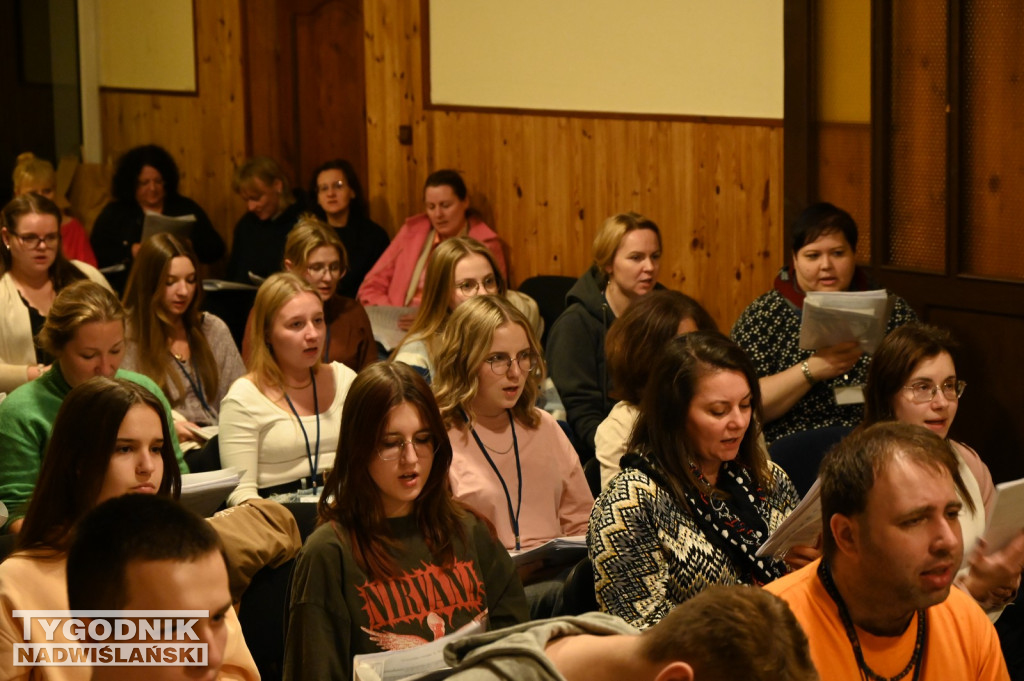 Próba przed Wieczorem Uwielbienia w Tarnobrzegu